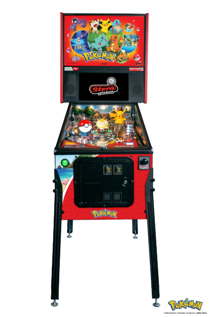 Stern | Pokemon | Premium Edition | Pinball Machine - GameRoomMasters