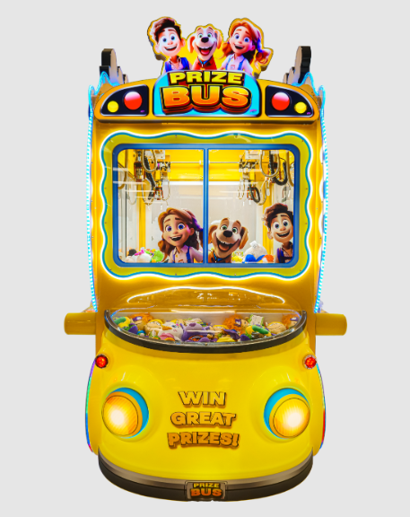 Zooom Studios | Prize Bus | 4-Player | Claw Machine