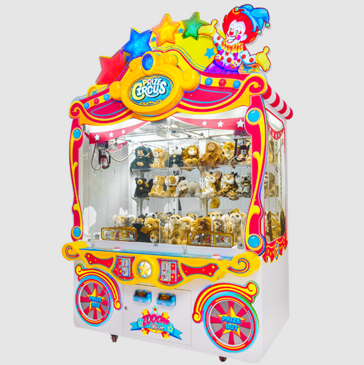 Zooom Studios | Prize Circus | 66-inch | 2-Player | Claw Machine - GameRoomMasters
