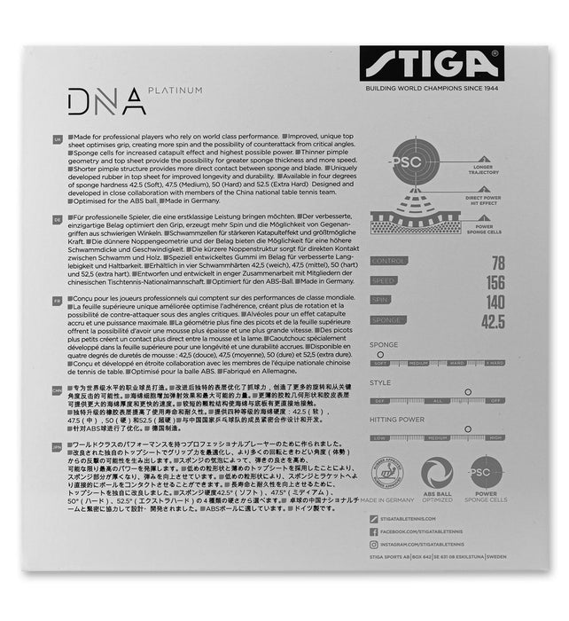 Stiga DNA Platinum S