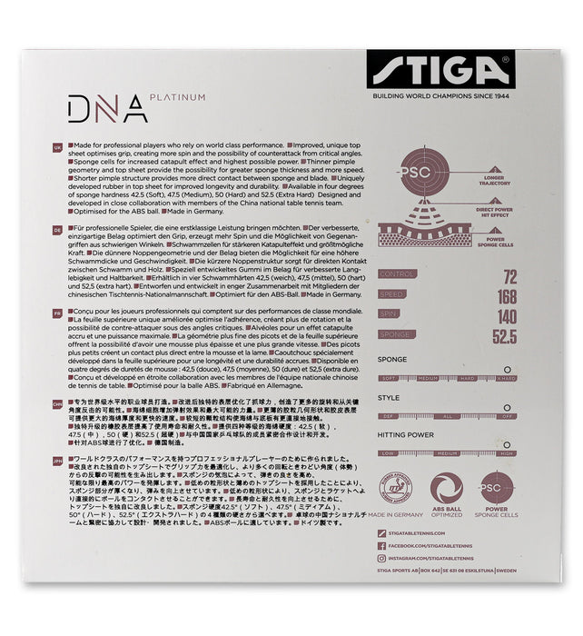 Stiga DNA Platinum XH