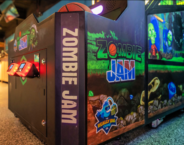 Really Big Crane | Zombie Jam | 42-inch Video Screen | Basketball Arcade Game