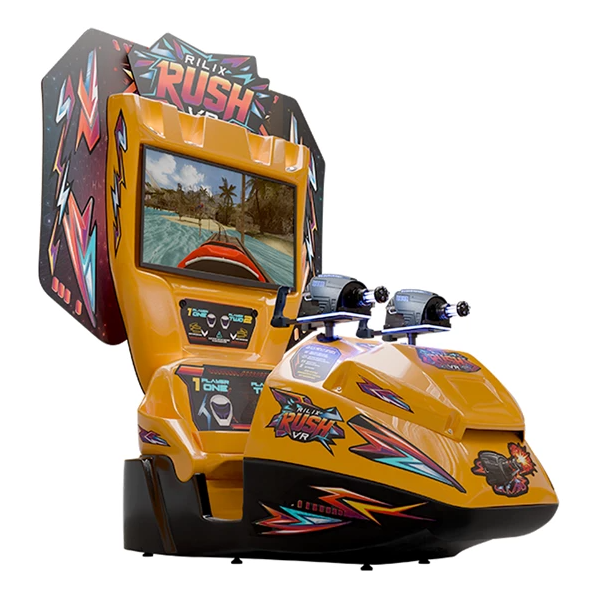 Rilix | Rush | 2 Players | Gun Blasters | 6 Distinct VR Games | VR Roller Coaster Game