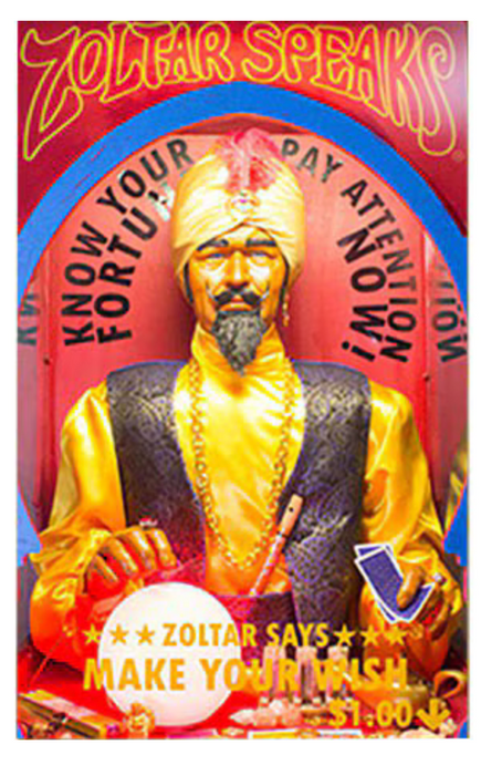 Zoltar Speaks Fortune Teller Arcade - Nostalgic