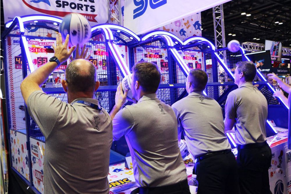 SEGA | Arcade Sonic Basketball with LED Arcade Game