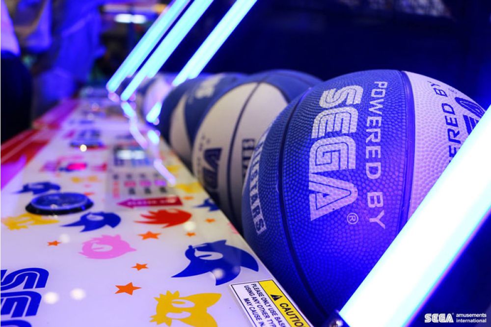 SEGA | Arcade Sonic Basketball with LED Arcade Game