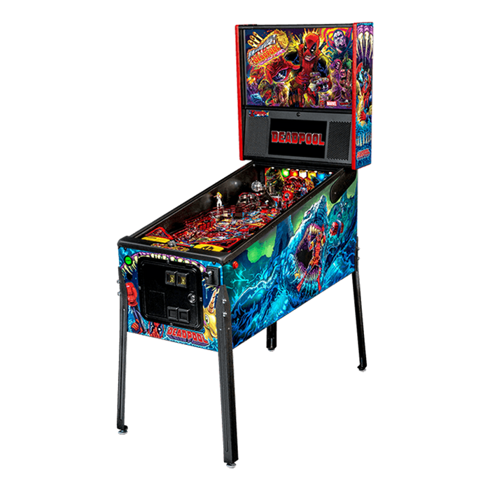 Stern Deadpool Premium Pinball Machine-Pinball Machines-Stern-Game Room Shop