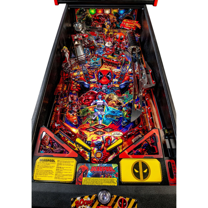 Stern Deadpool Premium Pinball Machine-Pinball Machines-Stern-Game Room Shop