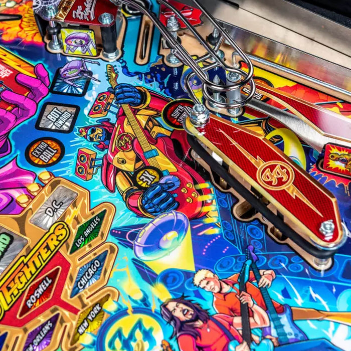 Stern Foo Fighters Premium Pinball Machine-Pinball Machines-Stern-Game Room Shop