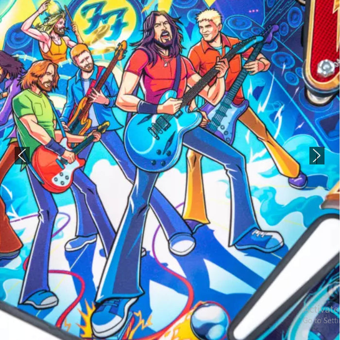 Stern Foo Fighters Premium Pinball Machine-Pinball Machines-Stern-Game Room Shop