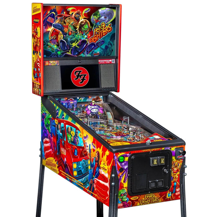 Stern Foo Fighters Premium Pinball Machine-Pinball Machines-Stern-Game Room Shop