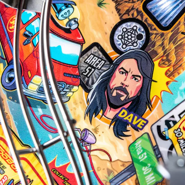 Stern Foo Fighters Pro Pinball Machine-Pinball Machines-Stern-Game Room Shop