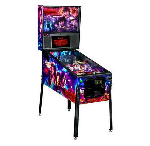 stranger things pinball machine - premium