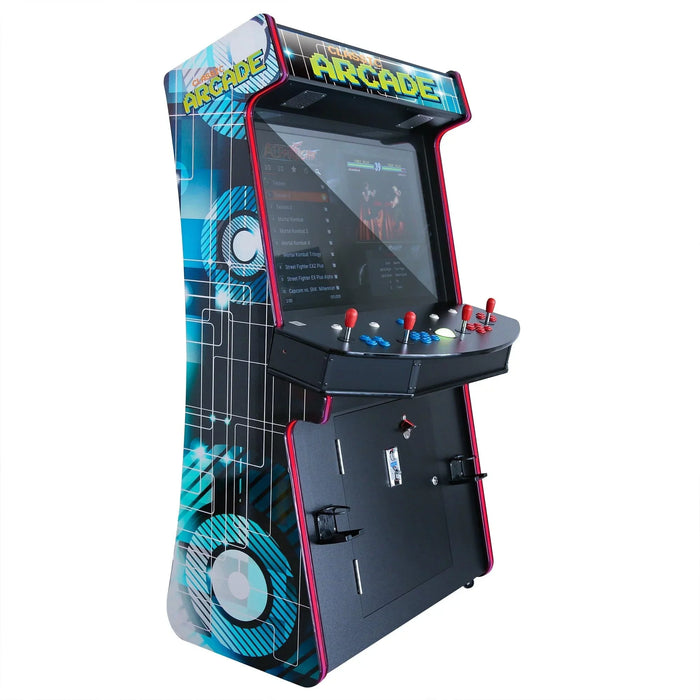 Creative Arcades | TR-1 Stand-up Arcade Machine| 1- 4 player | 43" | Street Fighter | Golden Tee