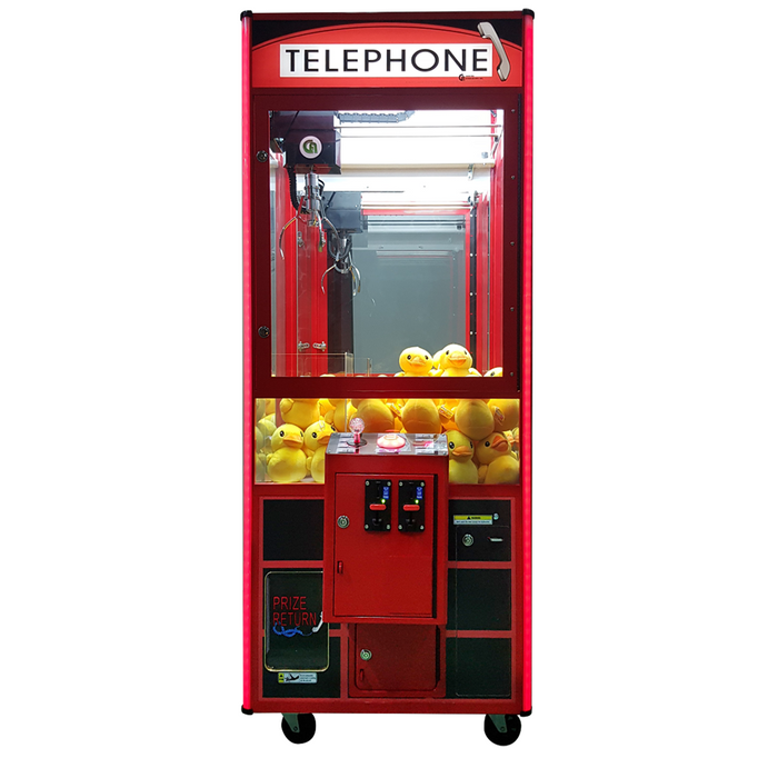 Coastal | Telephone Crane Claw Machine - 30"