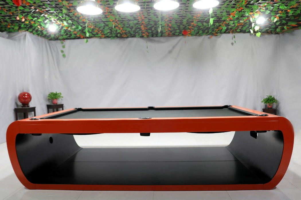 White Billiards | Aldo Modern Slate | Pool Table | Customizable | Durable