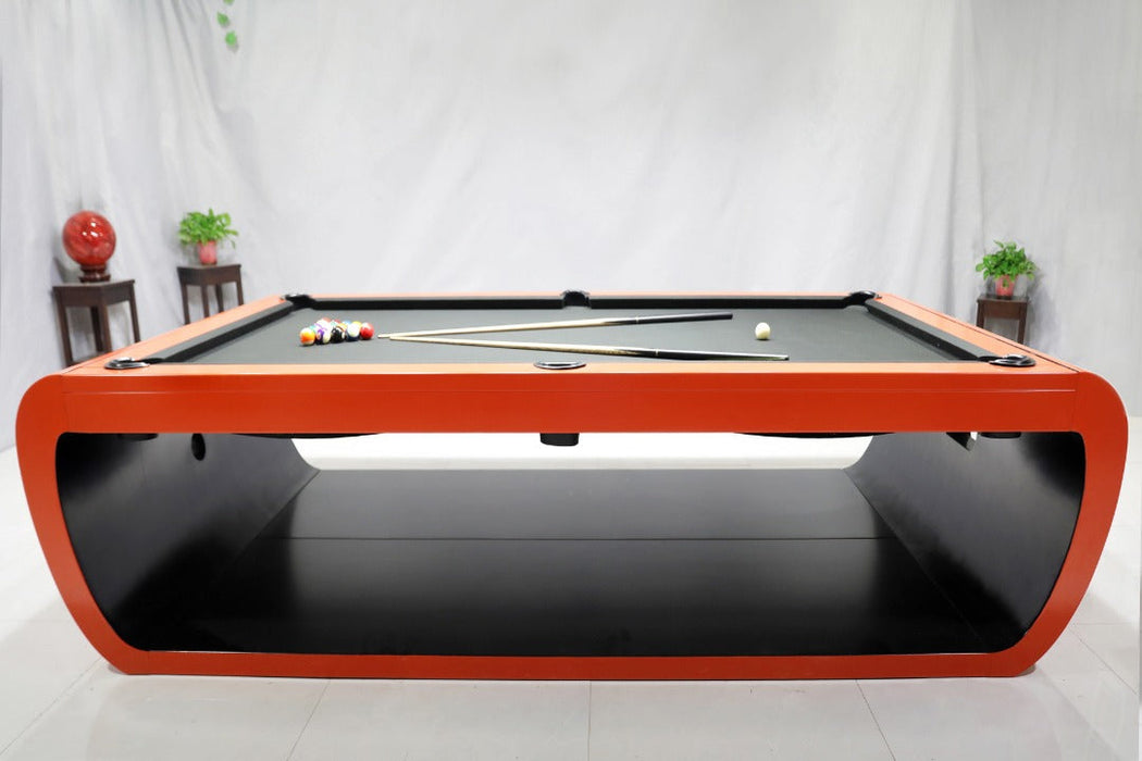 White Billiards | Aldo Modern Slate | Pool Table | Customizable | Durable