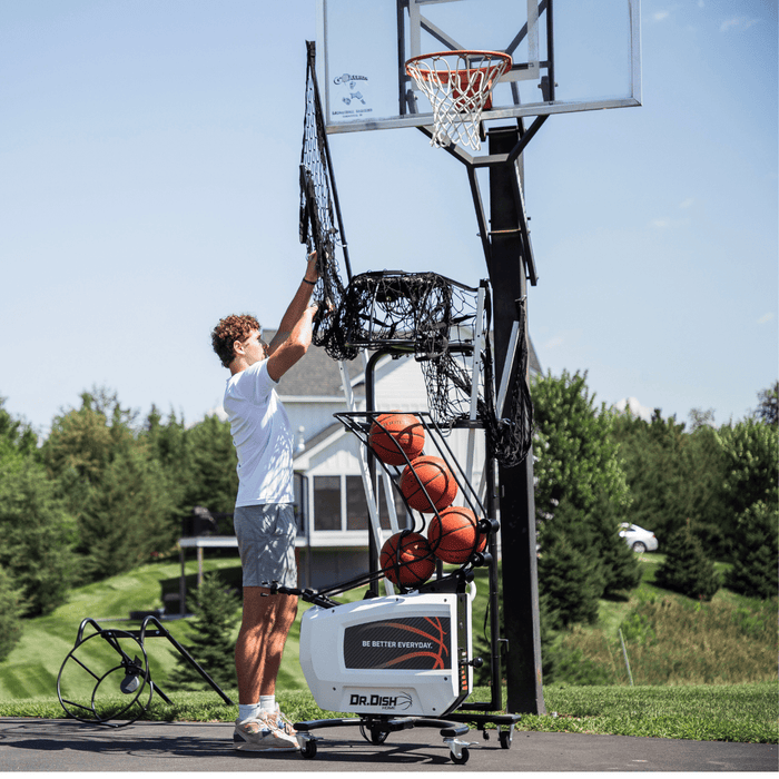 Airborne Athletics | Dr Dish Home | Basketball Shooting Machine (Lifetime Membership Inclusive)