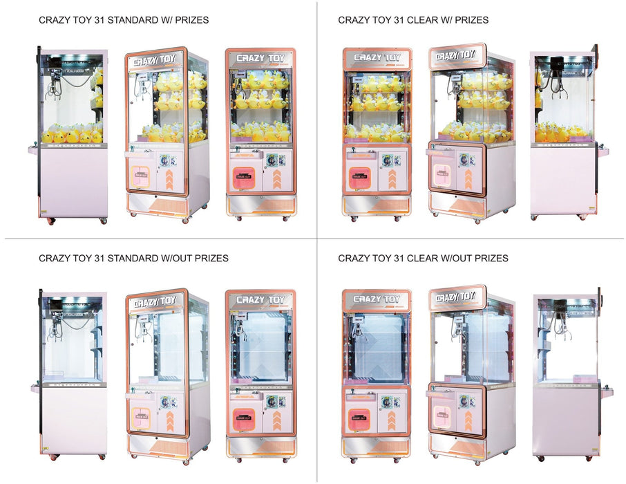 Andamiro | Crazy Toy | 31″ | Claw Machine