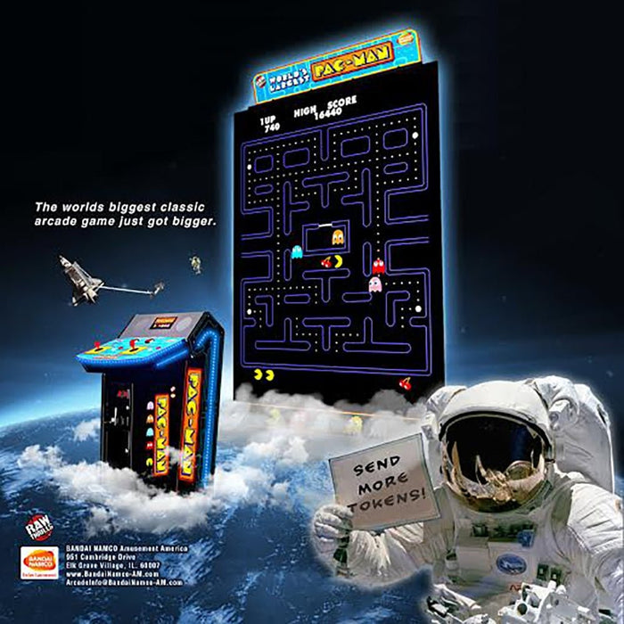 Bandai Namco | World's Largest Pac - Man Arcade Game