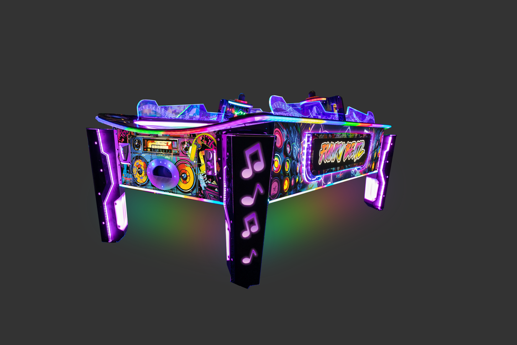 Benchmark | Funky Beatz | Curved | Air Hockey Table