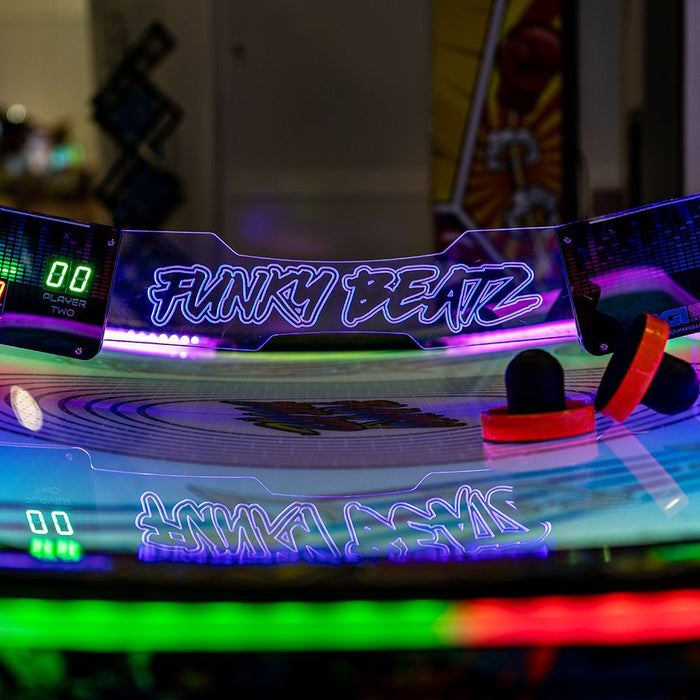 Benchmark | Funky Beatz | Curved | Air Hockey Table