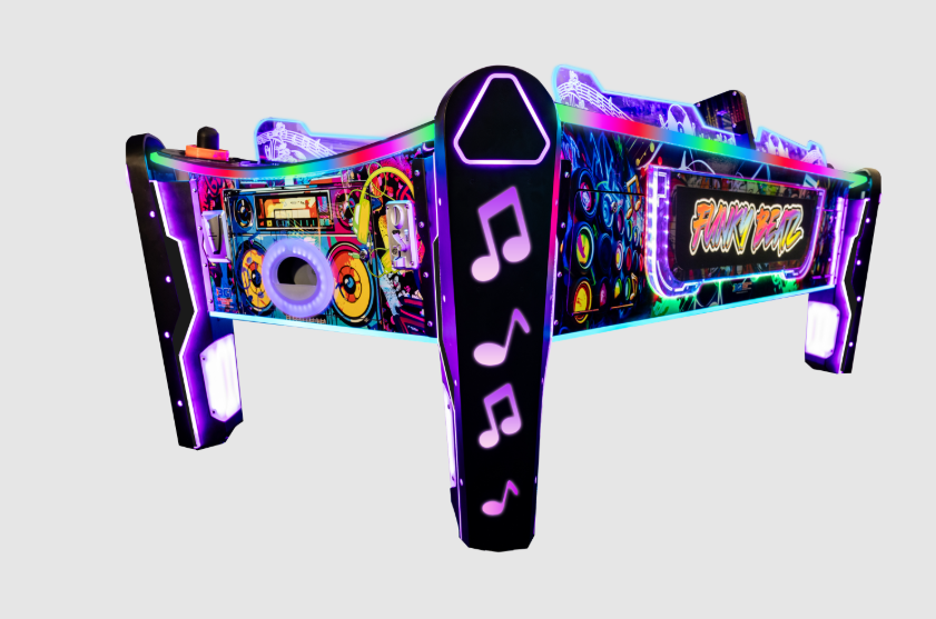 Benchmark | Funky Beatz | Curved | Air Hockey Table