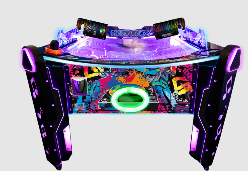 Benchmark | Funky Beatz | Curved | Air Hockey Table