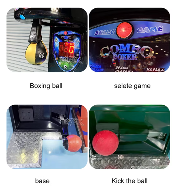 Combo Boxing Punching Machine Game