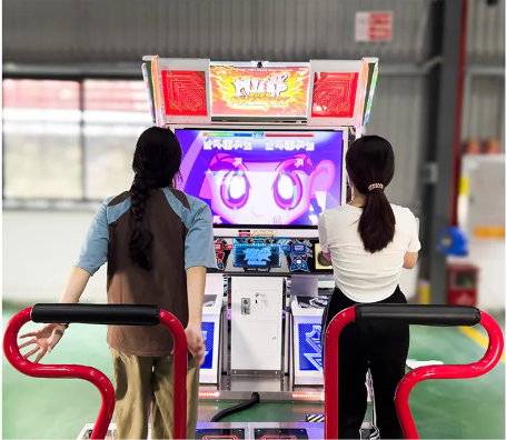 Dance Battle Pump It Up Dance Game Machine