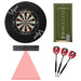 Viper Dead-On Bristle Dartboard, Small Cricket Chalk Scoreboard, Black Mariah Steel Tip Darts 22 Grams, Dart Laser Line, and Wall Defender Darts Viper 