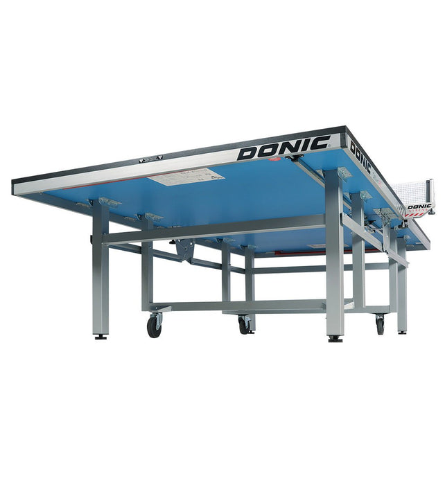 Donic | Delhi 25 Table Tennis Table | Blue | 25mm top | Indoor | Foldable | ITTF Approved