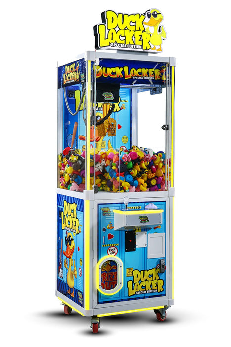 Pipeline Games | Duck Locker | Crane Machine | 24" | Rubber Ducks and other Plush Toys