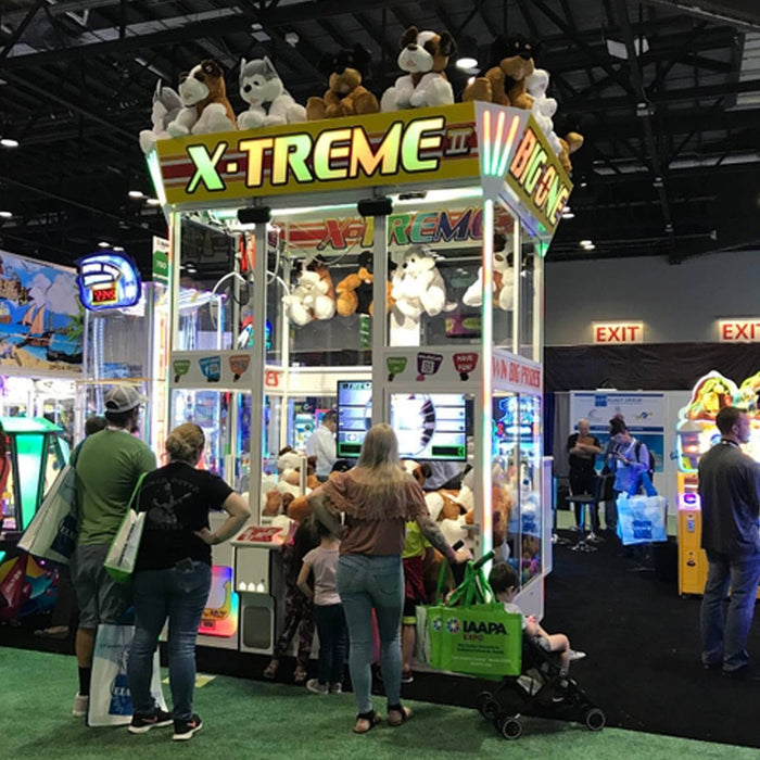 Elaut | Big One X - treme II Crane Claw Machine Arcade Game | Advanced Claw Control |Oversized prizes