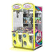 Elaut | E - Claw 600 Crane Machine Arcade - 2 and 3 Player | Deluxe Body | Eco Friendly | LED