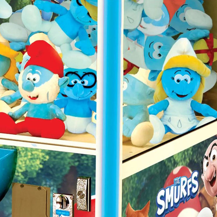 Elaut | E - Claw The Smurfs Crane Arcade Machine | 27" | Compact | RFID - technology