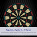 Fat Cat 727 Electronic Dartboard, 13.5" Compact Target