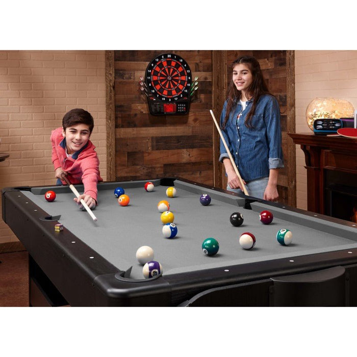 Fat cat billiards | 3 - in - 1 | Grey | 7' Pockey™ Multi - Game Table