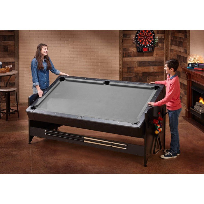Fat cat billiards | 3 - in - 1 | Grey | 7' Pockey™ Multi - Game Table