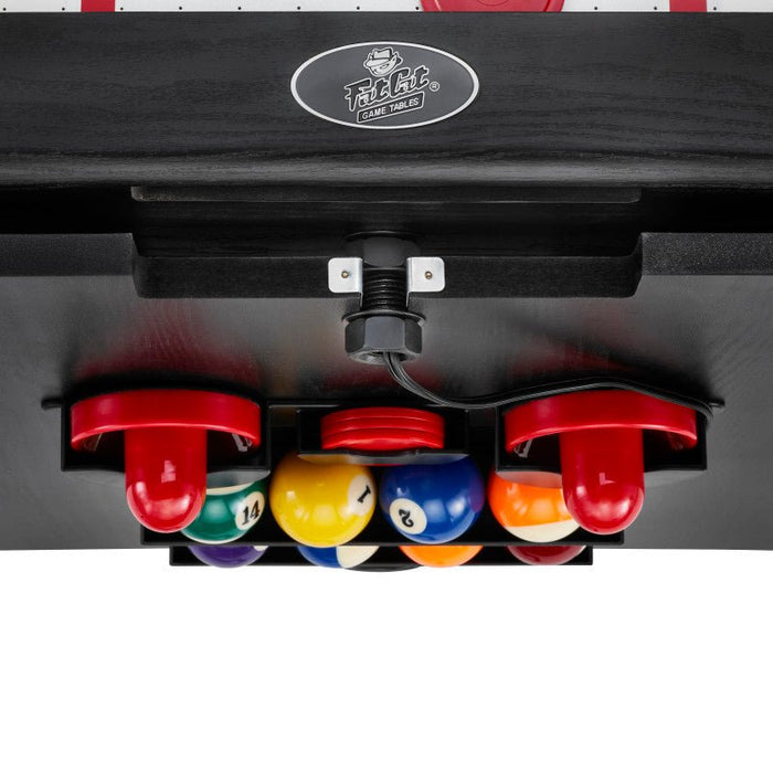 Fat cat billiards | 3 - in - 1 | Grey | 7' Pockey™ Multi - Game Table