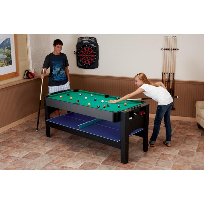 Fat Cat Billiards| Flip| 3 - in - 1 | 6' Multi - Game Table