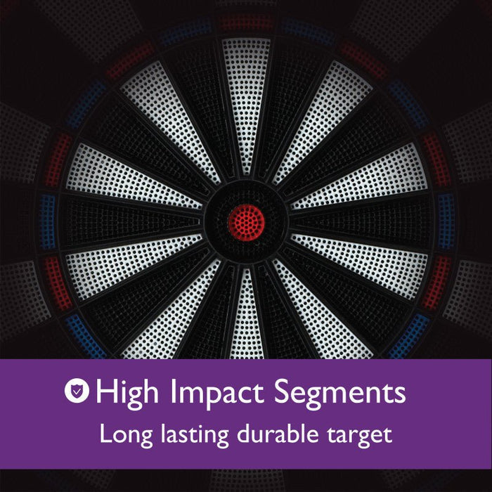 Fat Cat Electronx Electronic Dartboard, 13.5" Compact Target