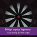 Fat Cat Electronx Electronic Dartboard, 13.5" Compact Target