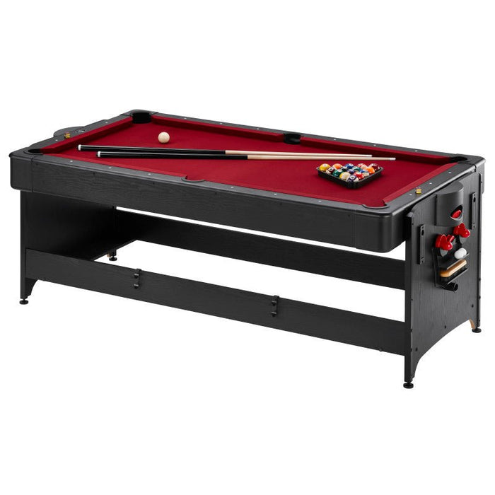Fat Cat Original 3 - in - 1 Burgundy 7' Pockey™ Multi - Game Table