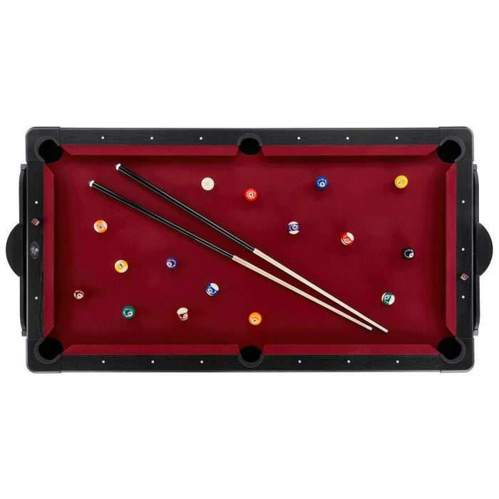 Fat Cat Original 3 - in - 1 Burgundy 7' Pockey™ Multi - Game Table