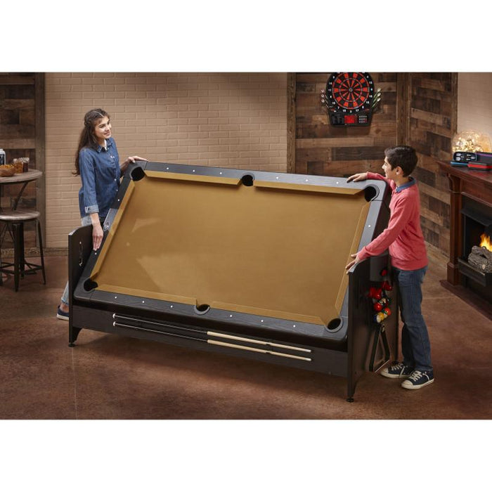 Fat Cat Original 3 - in - 1 Tan 7' Pockey™ Multi - Game Table