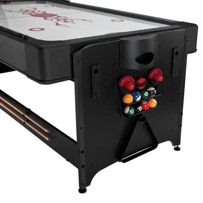 Fat Cat Pool table | 2 - in - 1 | 7' | Pockey™ Multi - Game Table