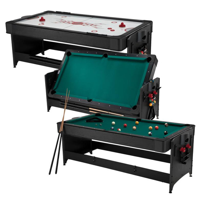 Fat Cat Pool table | 2 - in - 1 | 7' | Pockey™ Multi - Game Table