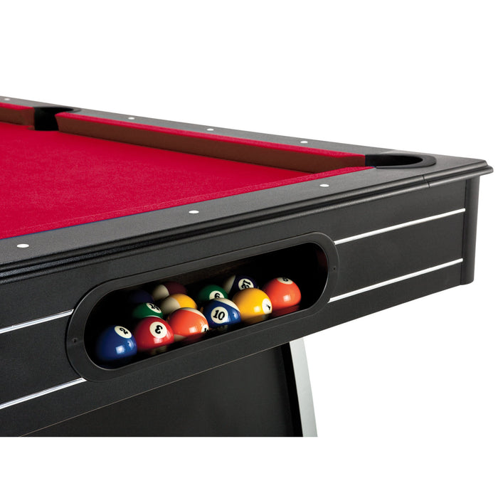 Fat Cat Tucson 7' Pool Table with Red Playing Surface
