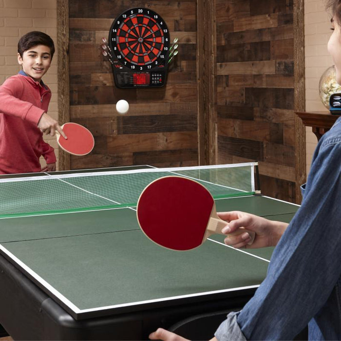 Fat Cats Billiards | 3 - in - 1 Blue 7' Pockey™ Multi - Game Table